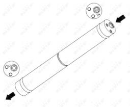 PARTES AIRE ACONDICIONADO 33141 - FILTRO AC VW POLO 1.4 95-0X0X0