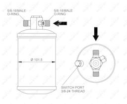 PARTES AIRE ACONDICIONADO 33292 - FILTRO AC CATERPILLAR 215/225/235/2