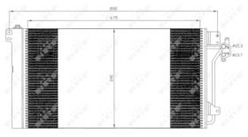 PARTES AIRE ACONDICIONADO 35622 - CONDENSADOR VW TRANSPORTER 2.5D 03-