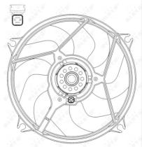 PARTES AIRE ACONDICIONADO 47069 - VENTILADOR CITROEN XSARA 2.0D 00-0X
