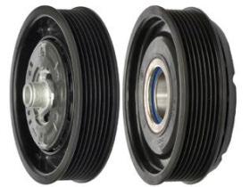 DESPIECE DE COMPRESOR EMT-532 - EMBRAGUE COMPLETO DENSO 5SE12C 130MM PLV-7 (TOYOTA) (DEN-560