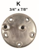 DESPIECE DE COMPRESOR HP-2106 - CULATA SANDEN K,  H-ORING (H.) SD508/5H14 (ULTRASLIM, NORMAL