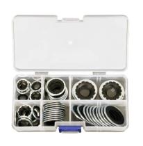 SERVICIOS/EQUIP. TALLER KIT-104 - CAJA TORICAS METAL-GOMA OPEL 60 PIEZAS