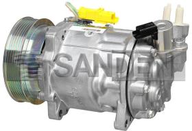 COMPRESORES SD-015 - COMP. SANDEN SD7C16 119MM PLV-6 5OREJ. (1302 / 1312 / 1334 /