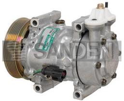 COMPRESORES SD-056 - COMP. SANDEN SD6V12 (VFG) ORIGINAL 119MM PLV-6 12V 4FIJ. (14