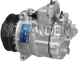 COMPRESORES SD-107 - COMP. SANDEN PXV16 120MM PLV-5 12V 3FIJ. (8622)(=DEN-635)