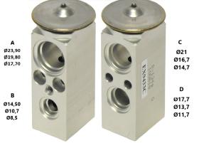 PARTES AIRE ACONDICIONADO VE-001 - VALVULA DE EXPANSION