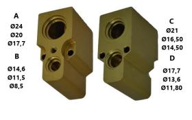PARTES AIRE ACONDICIONADO VE-002 - VALVULA DE EXPANSION