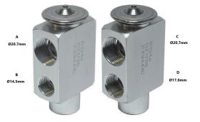 PARTES AIRE ACONDICIONADO VE-012 - VALVULA DE EXPANSION
