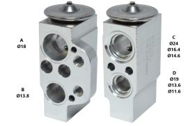 PARTES AIRE ACONDICIONADO VE-017 - VALVULA DE EXPANSION