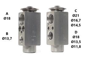 PARTES AIRE ACONDICIONADO VE-024 - VALVULA DE EXPANSION