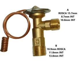 PARTES AIRE ACONDICIONADO VE-027 - VALVULA DE EXPANSION DE ''L''