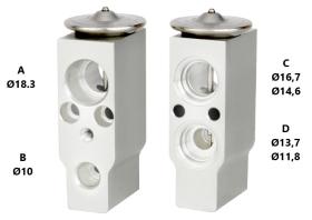 PARTES AIRE ACONDICIONADO VE-028 - VALVULA DE EXPANSION
