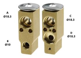 PARTES AIRE ACONDICIONADO VE-030 - VALVULA DE EXPANSION