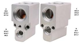 PARTES AIRE ACONDICIONADO VE-035 - VALVULA DE EXPANSION