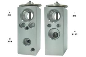 PARTES AIRE ACONDICIONADO VE-042 - VALVULA DE EXPANSION