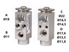 PARTES AIRE ACONDICIONADO VE-064 - VALVULA DE EXPANSION
