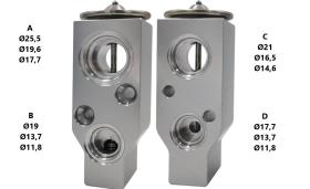 PARTES AIRE ACONDICIONADO VE-065 - VALVULA DE EXPANSION