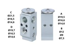PARTES AIRE ACONDICIONADO VE-066 - VALVULA DE EXPANSION