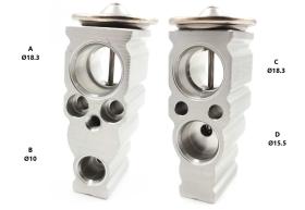 PARTES AIRE ACONDICIONADO VE-073 - VALVULA DE EXPANSION