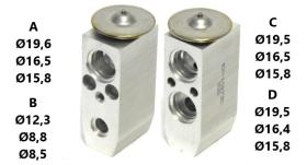 PARTES AIRE ACONDICIONADO VE-077 - VALVULA DE EXPANSION