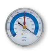 SERVICIOS/EQUIP. TALLER 07041005 - VACUOMETRO CONEXION POSTERIOR/TRASERA