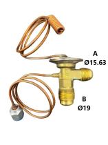 PARTES AIRE ACONDICIONADO VE-085 - VALVULA DE EXPANSION DE ''L''