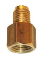 SERVICIOS/EQUIP. TALLER MC-1220 - ADAPTADOR DE CARGA, 1/4 SAE MACHO X 1/2 ACME HEMBRA