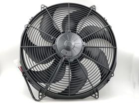 PARTES AIRE ACONDICIONADO VEN-9005 - ELEC. SPAL 385 MM. 7 PALAS ASP. 24V. VA33-BP91/LL-65A  630KS