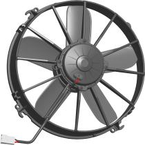 PARTES AIRE ACONDICIONADO VEN-9048 - ELEC. SPAL 305 MM. 5 PALAS SOP. 12V VA01-AP70/LL36S REC.