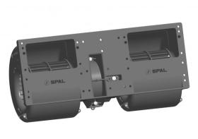 PARTES AIRE ACONDICIONADO TUR-4126A - CENTRIFUGO SPAL DOBLE EJE 12V (011-A54-22)
