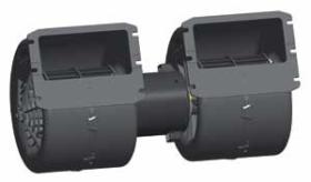 PARTES AIRE ACONDICIONADO TUR-8011 - CENTRIFUGO SPAL DOBLE EJE 12V. (009-A40-22)