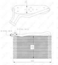PARTES AIRE ACONDICIONADO 36037 - EVAPORADOR AUDI A4 1.6 95-0X0X0
