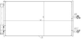 PARTES AIRE ACONDICIONADO 350470 - CONDENSADOR VOLVO XC60 2.0D 17-0X0X0