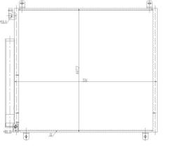 PARTES AIRE ACONDICIONADO 350497 - CONDENSADOR SUZUKI IGNIS 1.2 16-0X0X0