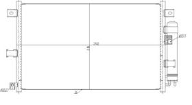 PARTES AIRE ACONDICIONADO 350481 - CONDENSADOR MAZDA MX5 1.8 06-0X0X0