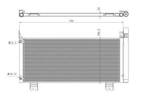 PARTES AIRE ACONDICIONADO 350488 - CONDENSADOR LEXUS RX 3.5 09-0X0X0