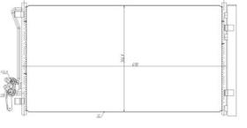 PARTES AIRE ACONDICIONADO 350479 - CONDENSADOR LAND ROVER DISCOVERY 2.0D 15-0X0X0