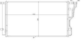 PARTES AIRE ACONDICIONADO 350486 - CONDENSADOR HYUNDAI I40 1.6 12-0X0X0
