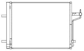 PARTES AIRE ACONDICIONADO 350322 - CONDENSADOR FORD KUGA 2.0D 13-0X0X0