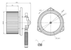 PARTES AIRE ACONDICIONADO 34286 - VENTILADOR HABITACULO SUZUKI GRAND VITARA 2.4 05-0X0X0