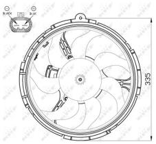 PARTES AIRE ACONDICIONADO 47505 - VENTILADOR FIAT STILO 1.6 02-0X0X0