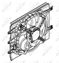 PARTES AIRE ACONDICIONADO 47595 - VENTILADOR FIAT 500 1.4 13-0X0X0
