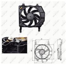 PARTES AIRE ACONDICIONADO 47681 - VENTILADOR FORD FIESTA 1.3 96-0X0X0