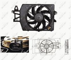PARTES AIRE ACONDICIONADO 47682 - VENTILADOR FORD ESCORT 1.6 95-0X0X0