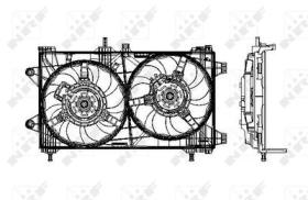 PARTES AIRE ACONDICIONADO 47802 - VENTILADOR FIAT PUNTO 1.9D 00-0X0X0