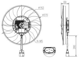 PARTES AIRE ACONDICIONADO 47930 - VENTILADOR AUDI A8 3.0D 10-0X0X0