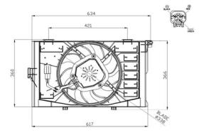 PARTES AIRE ACONDICIONADO 47952 - VENTILADOR BMW I 14-0X0X0