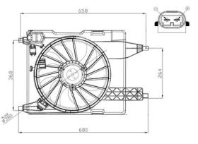 PARTES AIRE ACONDICIONADO 47966 - VENTILADOR RENAULT SCENIC 1.9D 03-0X0X0